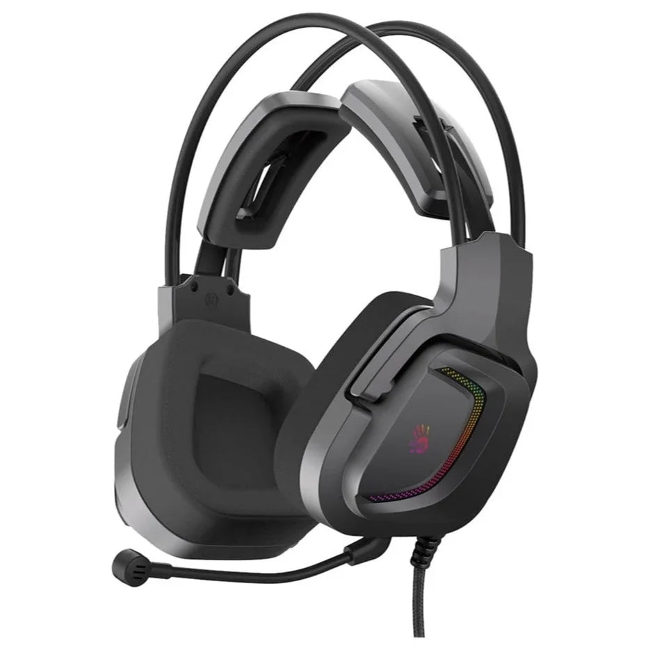 Bloody G575 Pro Dual Mode RGB Gaming Headset, 7.1 Virtual Sound, Gun Grey