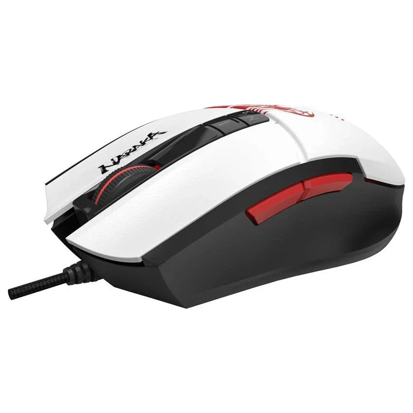 Bloody L65 Max Lightweight Gaming Mouse, 12000 CPI, 2000 Hz Report Rate, 4M Onboard Memory, RGB Animation, Naraka