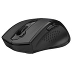 A4Tech G7-810 Air2 Wireless Mouse, 2.4GHz, 2000 DPI, Nano USB-A Receiver, USB-C Adaptor, Black