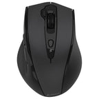 A4Tech G7-810 Air2 Wireless Mouse, 2.4GHz, 2000 DPI, Nano USB-A Receiver, USB-C Adaptor, Black