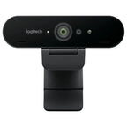 Logitech BRIO Ultra HD Pro Business Webcam, 4K, HDR, Windows Hello, 960-001106