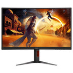 AOC CQ27G4 Curved Gaming Monitor, 27', QHD 2560 x 1440, 180Hz, Fast VA, 0.5ms MPRT, HDR10, Adaptive Sync, Black and Red