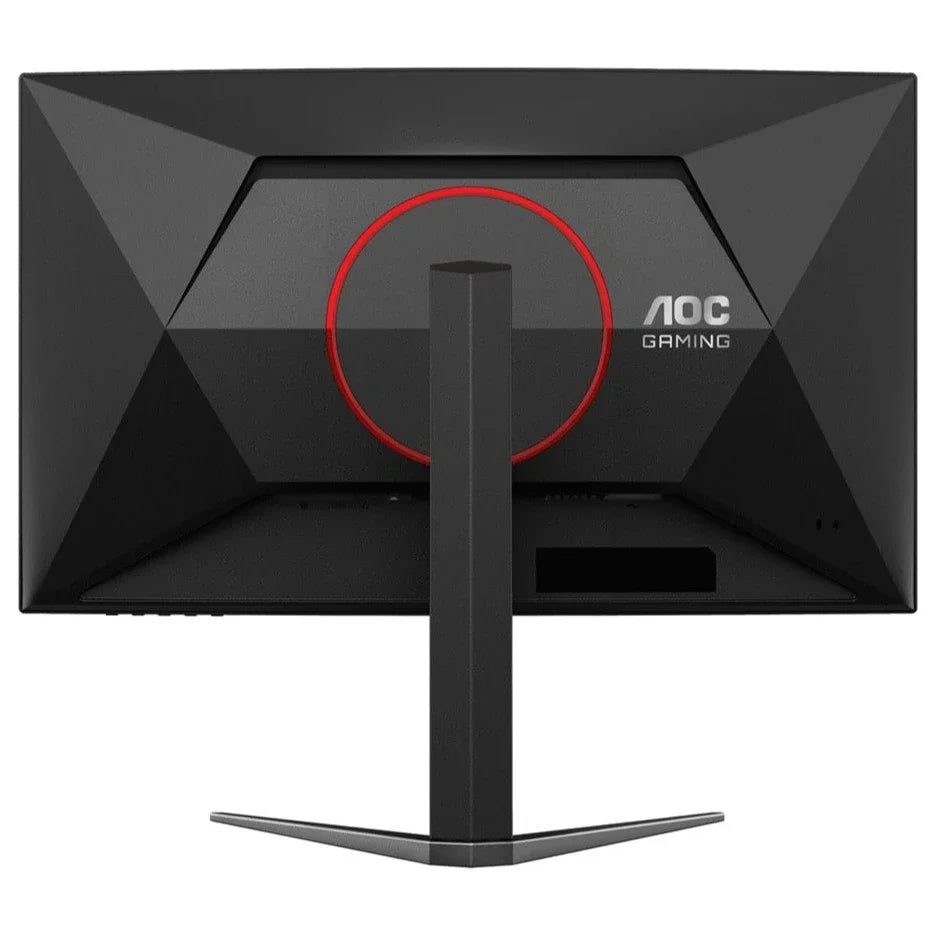 AOC CQ27G4 Curved Gaming Monitor, 27', QHD 2560 x 1440, 180Hz, Fast VA, 0.5ms MPRT, HDR10, Adaptive Sync, Black and Red
