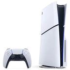Sony PlayStation 5 Slim Disc Edition Gaming Console, 1TB, 8K, 4K at 120Hz, HDR, New Model, PS5