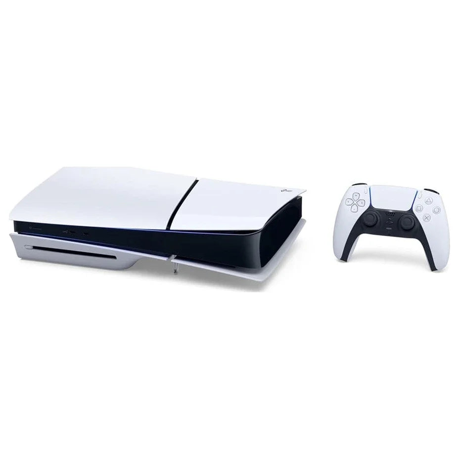 Sony PlayStation 5 Slim Disc Edition Gaming Console, 1TB, 8K, 4K at 120Hz, HDR, New Model, PS5