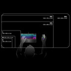 SteelSeries QcK Cloth Gaming Mouse Pad Large, 450mm x 400mm x 2mm, 63003