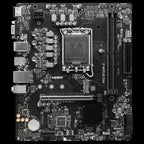 MSI PRO B760M-E Motherboard, LGA 1700, DDR5 6400+MHz OC
