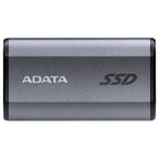 ADATA Elite SE880 External Solid State Drive, 1TB, USB3.2 Gen2x2 Type-C, Up To 2000MB/s Read Speed, Titanium