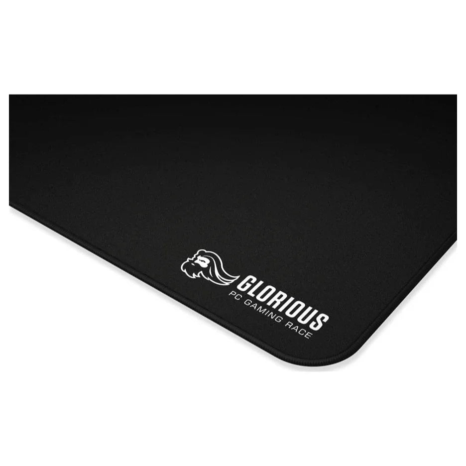Glorious Large Gaming Mouse Pad Mat G-L, 11x13', 2mm, Black