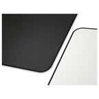 Glorious Large Pro Gaming Mouse Pad Waterproof, Non-slip Rubber Base, Stitched Edges, 11'x13', White, GW-L