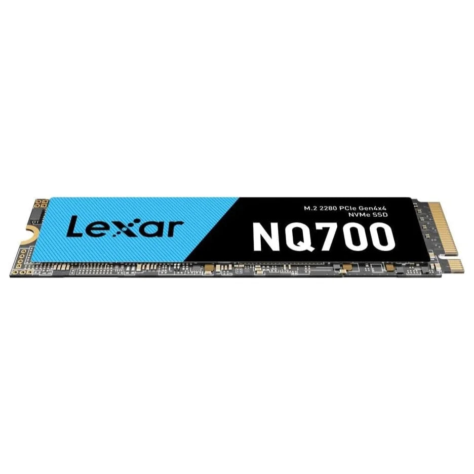 Lexar NQ700 Internal Solid-State Drive, 1TB, M.2 2280, NVMe, PCIe Gen 4, Up To 4500MB/s Read, 2100MB/s Write