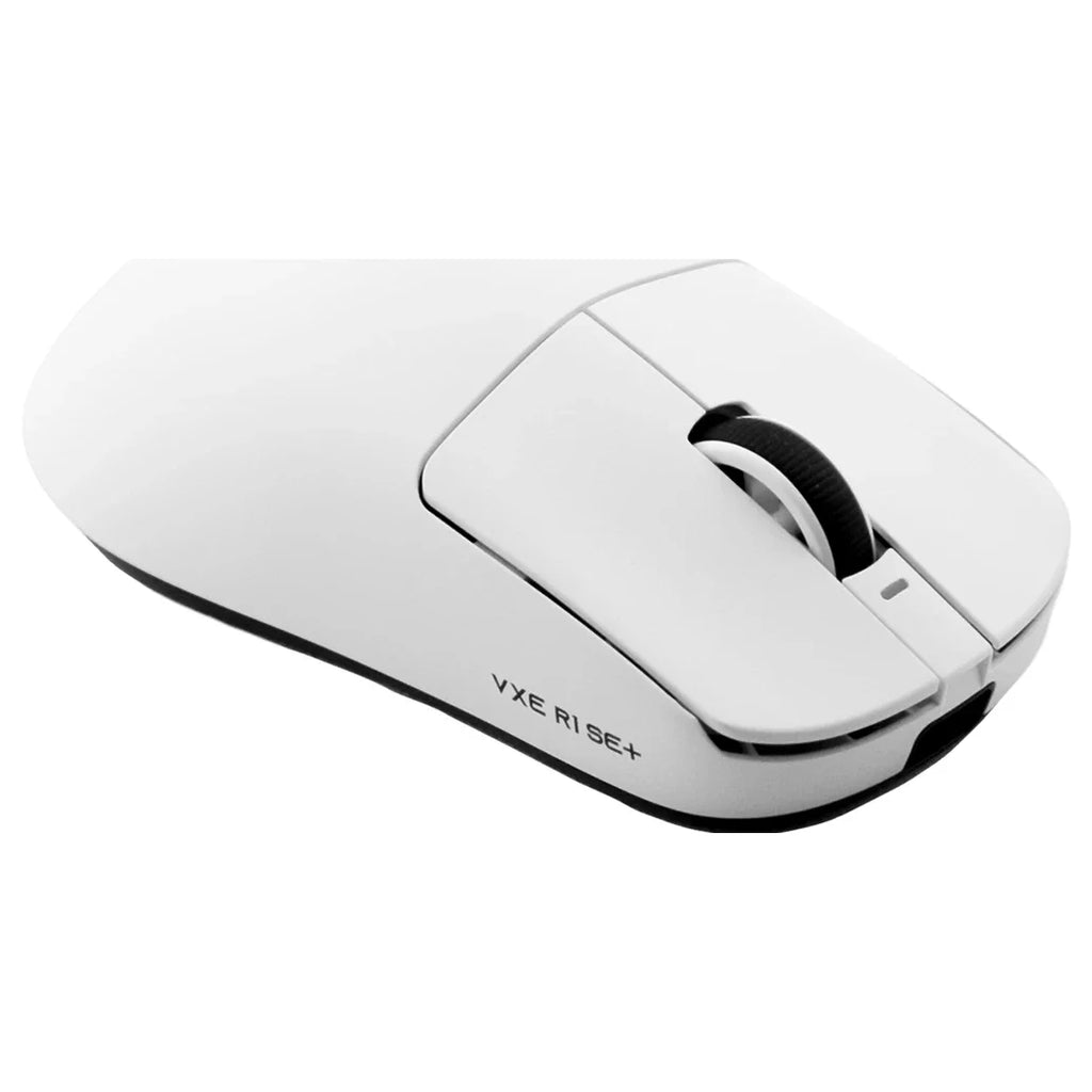 VXE R1 SE+ Gaming Mouse, 18,000 DPI, Wired 2.4 GHz Wireless and Bluetooth, 51g, Up To 35 Hours, Black