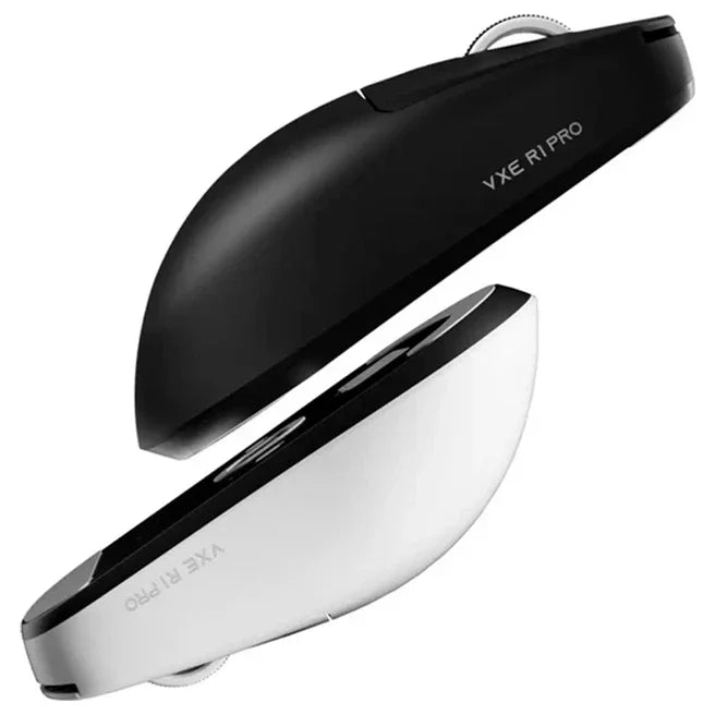 VGN VXE Dragonfly R1 PRO, Mouse, 26000 DPI Pixart PAW 3395, 2.4GHz Wireless and USB, 6 Buttons, White