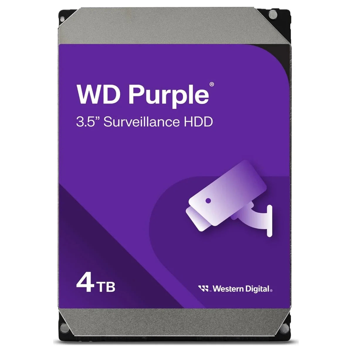 Western Digital WD Purple Surveillance Internal Hard Drive, 4TB Sata 6Gb/s 64MB Cache 3.5", WD40PURZ