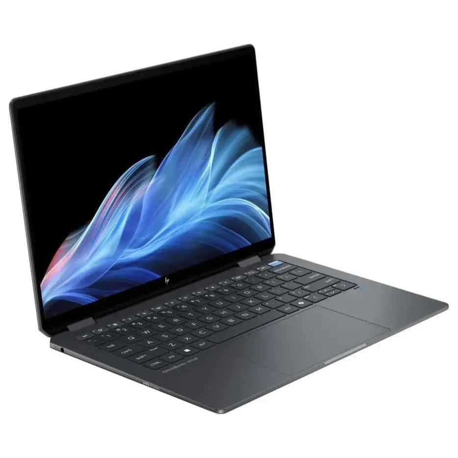 HP OmniBook 14 FH0033DX Ultra Flip Laptop, Intel Core Ultra 9 288V, 32GB RAM 2TB SSD, 14' 3K 1800p UWVA OLED X360 Touchscreen, Fingerprint Reader Backlit Keyboard, Windows 11, Eclipse Gray