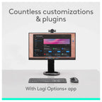 Logitech MX Master 4 Wireless Mouse, Bluetooth, USB-C Charging, Graphite 910-007565