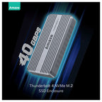 Amaze Thunderbolt 4 M.2 NVME SSD Enclosure, Model A227