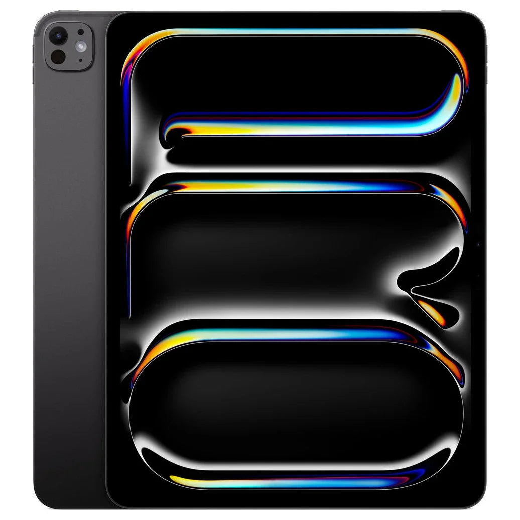 Apple 13' iPad Pro M5 Chip, M5 9-Core CPU 10-Core GPU 16-Core Neural Engine, 12GB RAM 512GB Storage, Wi-Fi 7 Bluetooth 6, Space Black, MDYL4