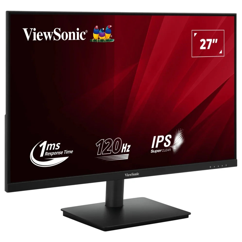ViewSonic VA270A-H Monitor, 27' FHD 120Hz, 1ms MPRT, IPS, HDMI 1.4VGA, Flat