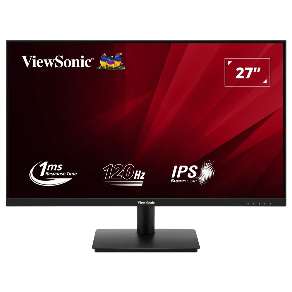 ViewSonic VA270A-H Monitor, 27' FHD 120Hz, 1ms MPRT, IPS, HDMI 1.4VGA, Flat
