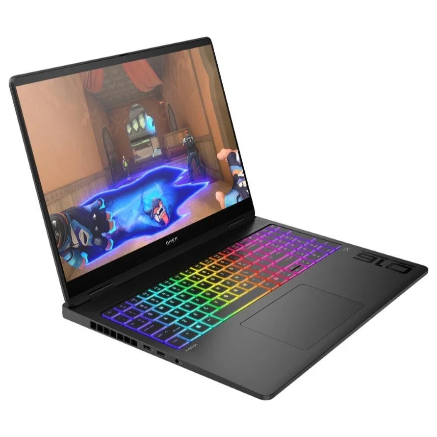 HP Omen Max 16-AH0097NR Gaming Laptop, Intel Core Ultra 9 275HX, 32GB DDR5-5600MT/s, 1TB M.2 SSD, 16' WQXGA 240Hz, GeForce RTX 5080 16GB, Backlit Keyboard, Windows 11 Home, Shadow Black