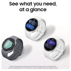 Samsung Galaxy Watch 8 44mm Bluetooth Smartwatch, Sleep Coaching, Running Coach, Heart Rate Tracking, Silver
