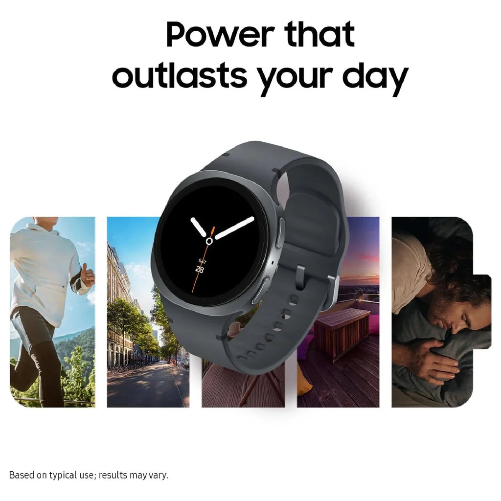 Samsung Galaxy Watch 8 44mm Bluetooth Smartwatch, Sleep Coaching, Running Coach, Heart Rate Tracking, Silver