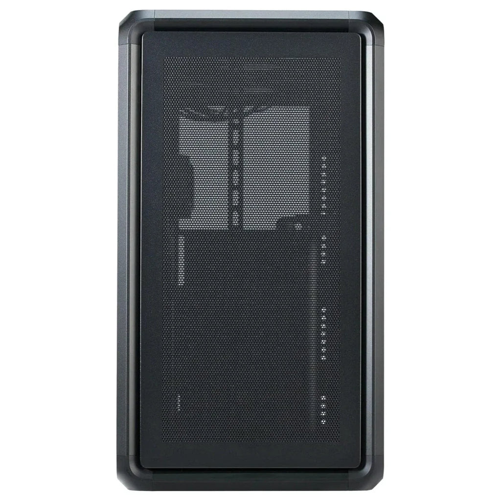 Cooler Master MasterFrame 500 Mesh ARGB ATX Mid-Tower PC Case, Premium Aluminum Chassis, Dual 200mm ARGB Intake Fans, Modular Open-Frame, 360mm Radiator Support, USB-C, Black, MF500M-KHNN-S01