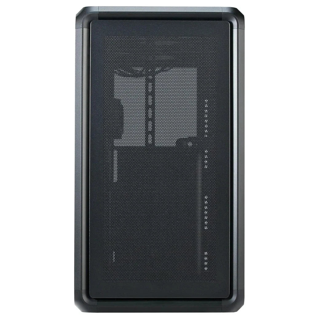 Cooler Master MasterFrame 500 Mesh ARGB ATX Mid-Tower PC Case, Premium Aluminum Chassis, Dual 200mm ARGB Intake Fans, Modular Open-Frame, 360mm Radiator Support, USB-C, Black, MF500M-KHNN-S01