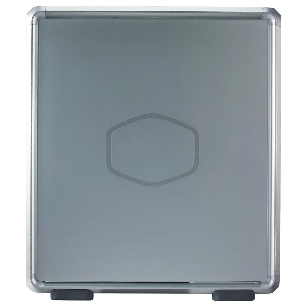 Cooler Master MasterFrame 500 Mesh ARGB Mid Tower Case, Open-Frame Mesh Design, 2x200mm ARGB and 1x120mm ARGB Fans, USB-C Gen 2x2, Silver