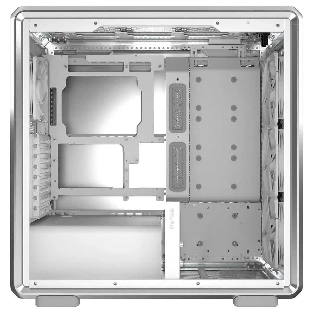 Cooler Master MasterFrame 600 Mid Tower Case, Supports GPUs Up To 400mm, Silver