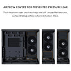 Lian Li O11 Dynamic Mini V2 Black PC Case, ATX M-ATX Mini-ITX Support, Tempered Glass, 400mm GPU, 360mm Radiator