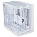 Lian Li O11 Dynamic Mini V2 White PC Case, ATX M-ATX Mini-ITX Support, Tempered Glass, 400mm GPU, 360mm Radiator