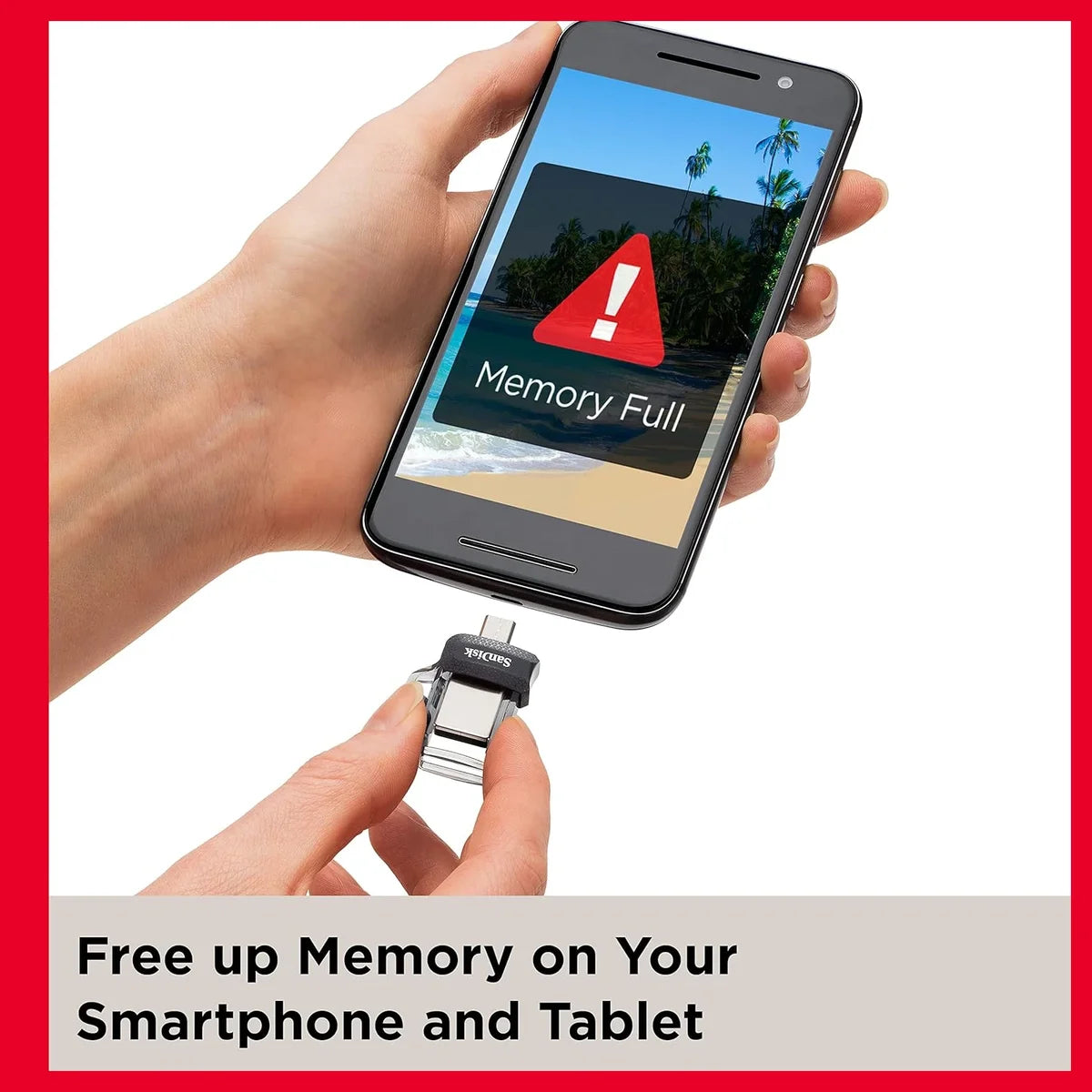 SanDisk Ultra Dual Drive M3.0 Flash Drive, 64GB, Up to 130MB/s, Dual Micro-USB and USB 3.0, Black-Gray SDDD3-064G-A46