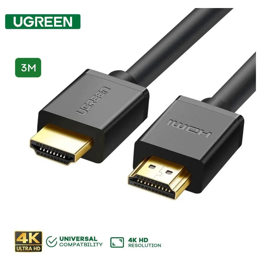 UGREEN 10108 HDMI To HDMI Male Cable, 3m