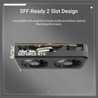 ASUS Dual GeForce RTX 5050 Graphics Card, 8GB GDDR6 PCI Express 5.0, OC 2677MHz, HDMI 2.1b DisplayPort 2.1b, 2 Slot, DUAL-RTX5050-O8G