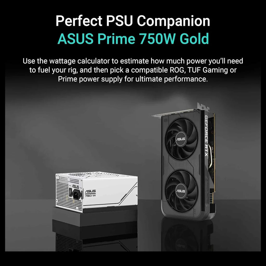 ASUS Dual GeForce RTX 5050 Graphics Card, 8GB GDDR6 PCI Express 5.0, OC 2677MHz, HDMI 2.1b DisplayPort 2.1b, 2 Slot, DUAL-RTX5050-O8G