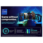 Intel Core i9-14900K Desktop Processor, LGA1700 Unlocked, 24 Cores 32 Threads, Up To 6.0GHz