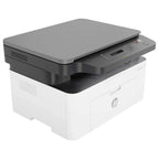 HP Laser MFP 136A Multifunction Printer, Print Copy Scan, 21ppm, 40-Sheet ADF, Ethernet Hi-Speed USB 2.0, Black and White, 4ZB85A (Official Warranty)