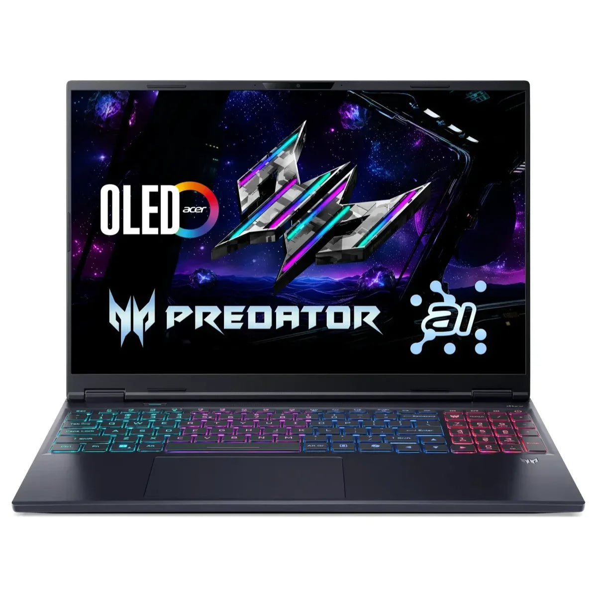 Acer Predator Helios Neo 16S AI PHN16S-71-97CK Gaming Notebook, Intel Core Ultra 9 275HX, 16GB DDR5, 1TB SSD, GeForce RTX 5070 8GB, 16' WQXGA OLED 240Hz, Windows 11 Home, Black (Official Warranty)
