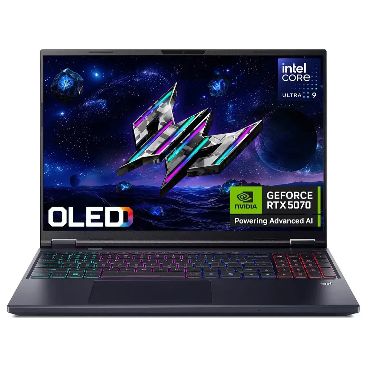 Acer Predator Helios Neo 16S AI PHN16S-71-97CK Gaming Notebook, Intel Core Ultra 9 275HX, 16GB DDR5, 1TB SSD, GeForce RTX 5070 8GB, 16' WQXGA OLED 240Hz, Windows 11 Home, Black (Official Warranty)