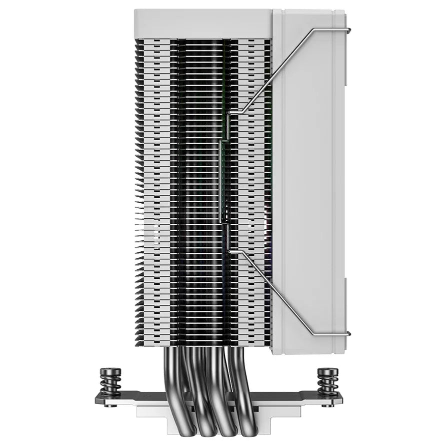 ID-Cooling FROZN A410 SE ARGB White CPU Cooler, 180W TDP, 4 Heatpipes, Single Tower, Direct Touch, AS-120 Fan, White