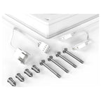 ID-Cooling AS-120-W ARGB TRIO Case Fan, 120x120x25mm, 4-Pin, ARGB, Hydrodynamic Bearing, White
