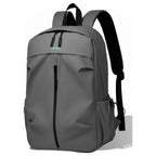 Amaze Workie Synthetic Fiber Laptop Backpack, Water-Resistant Fits Up To 15.6', Grey A940
