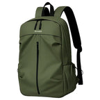 Amaze Workie Synthetic Fiber Laptop Backpack, Water-Resistant, Fits Up To 15.6', A940 Green