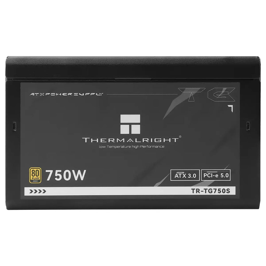 Thermalright TG-750S 750W 80 Plus Gold Power Supply, 80 Plus Gold, Intel ATX 3.0 Compatible