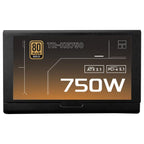 Thermalright KG-750 Power Supply, 750W 80 Plus Gold Fully Modular, Intel ATX 3.1, Black