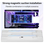 Thermalright Trofeo Vision LCD AIO Display 6.86 Inch PC Monitor, USB Type-C, 1280x480, Real-Time Hardware Monitoring, TRCC Preset and DIY Themes, White