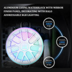 Thermalright Aqua Elite 360 V6 ARGB CPU Liquid Cooler, 360mm Radiator, 3x120mm ARGB Fans, 2800RPM Pump, White
