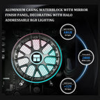 Thermalright Aqua Elite 360 V6 ARGB CPU Liquid Cooler, 360mm Radiator, 3x120mm ARGB Fans, 2800RPM Pump, Black